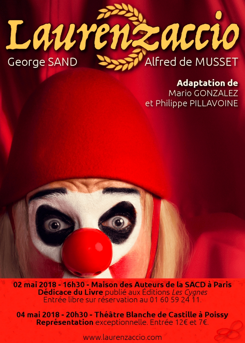 "Laurenzaccio" en mai 2018… Un Livre et une représentation exceptionnelle ! "Laurenzaccio" en mai 2018… Un Livre et une représentation exceptionnelle !