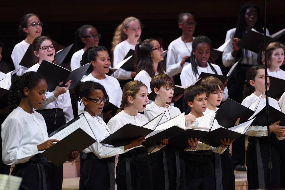 Maîtrise de Radio France © Christophe Abramowitz/Radio France. Maîtrise de Radio France © Christophe Abramowitz/Radio France.