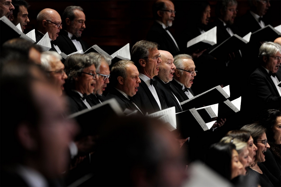 Le Chœur de Radio France © Christophe Abramowitz/Radio France. Le Chœur de Radio France © Christophe Abramowitz/Radio France.