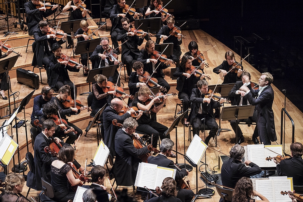 Daniel Harding et l'Orchestre de Paris © DR. Daniel Harding et l'Orchestre de Paris © DR.