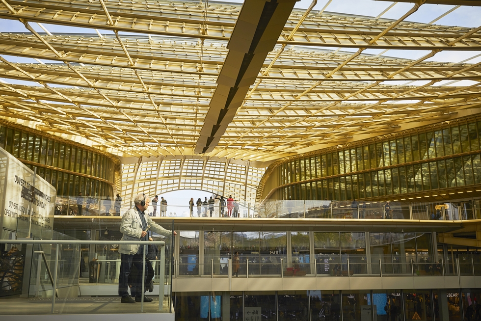 Sous la Canopée des Halles © Christophe Raynaud de Lage.