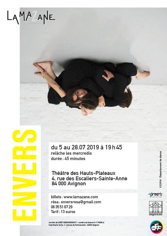 ● Avignon Off 2019 ● Envers par la Cie La Mazane ● Avignon Off 2019 ● Envers par la Cie La Mazane