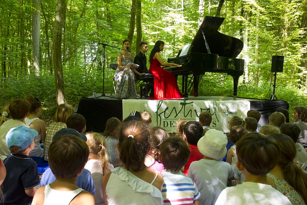 Concert dans la forêt de Laigue © DR.