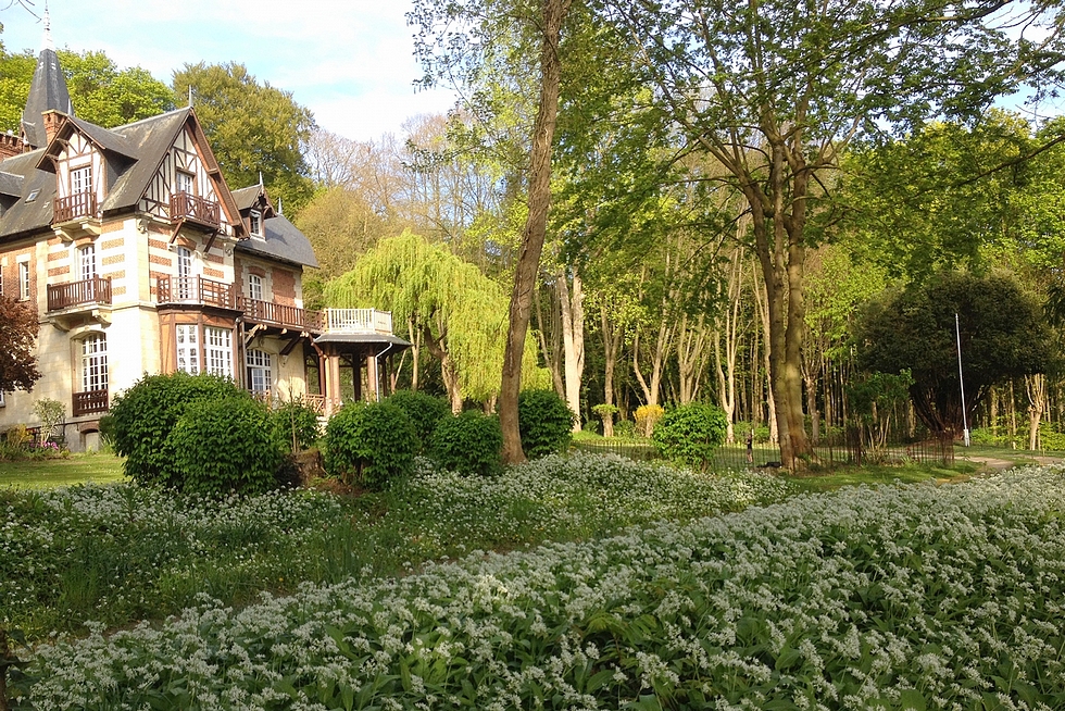 Jardin de la Villa du Châtelet © DR.