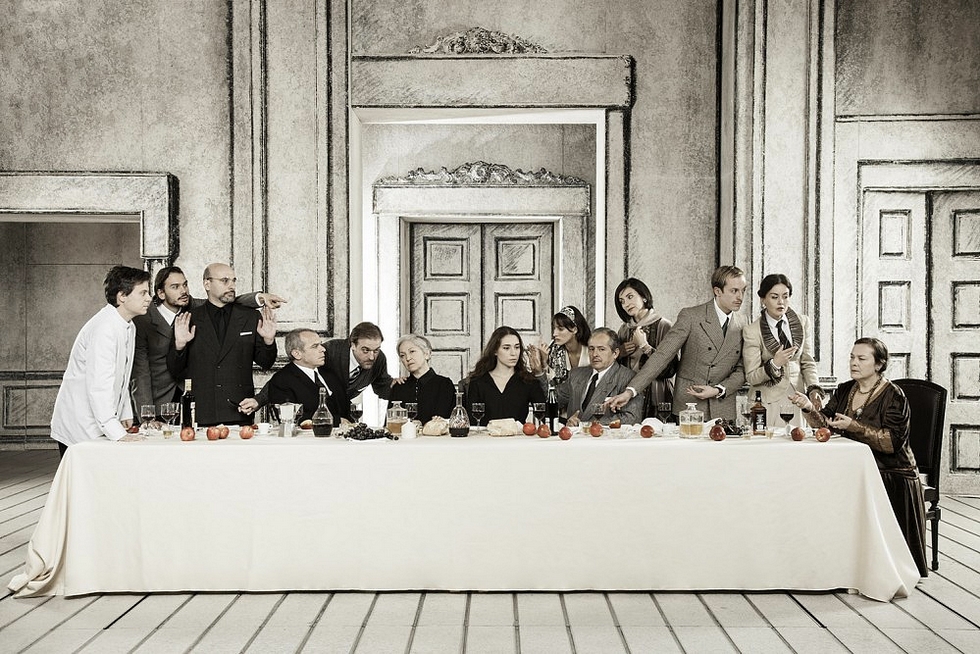 "Chacun sa vérité", mise en scène de Filippo Dini © Laila Pozzo. "Chacun sa vérité", mise en scène de Filippo Dini © Laila Pozzo.