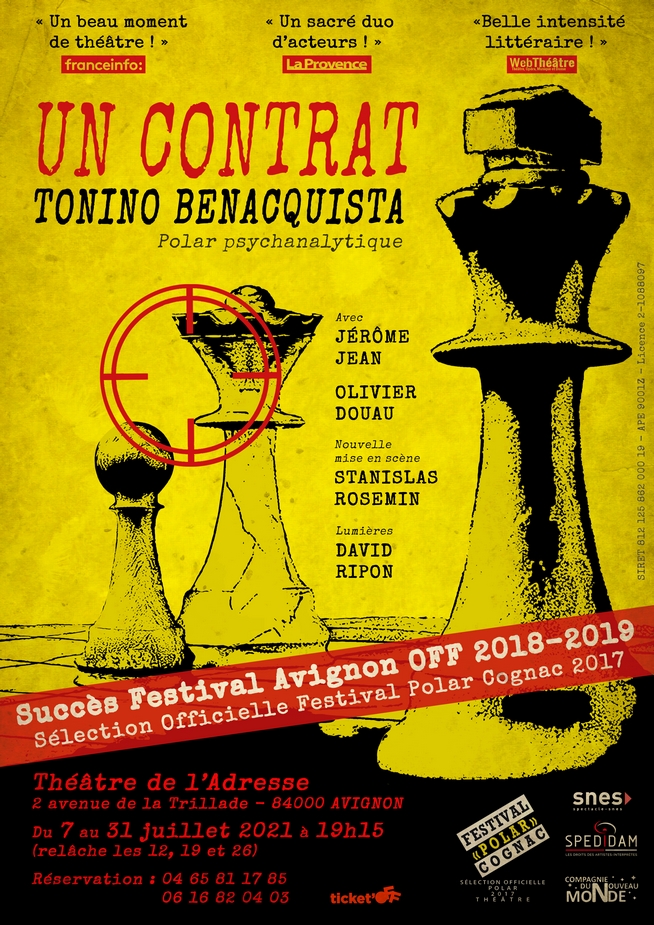 ● Avignon Off 2021 ● Un Contrat Par la Cie du Nouveau Monde ● Avignon Off 2021 ● Un Contrat Par la Cie du Nouveau Monde