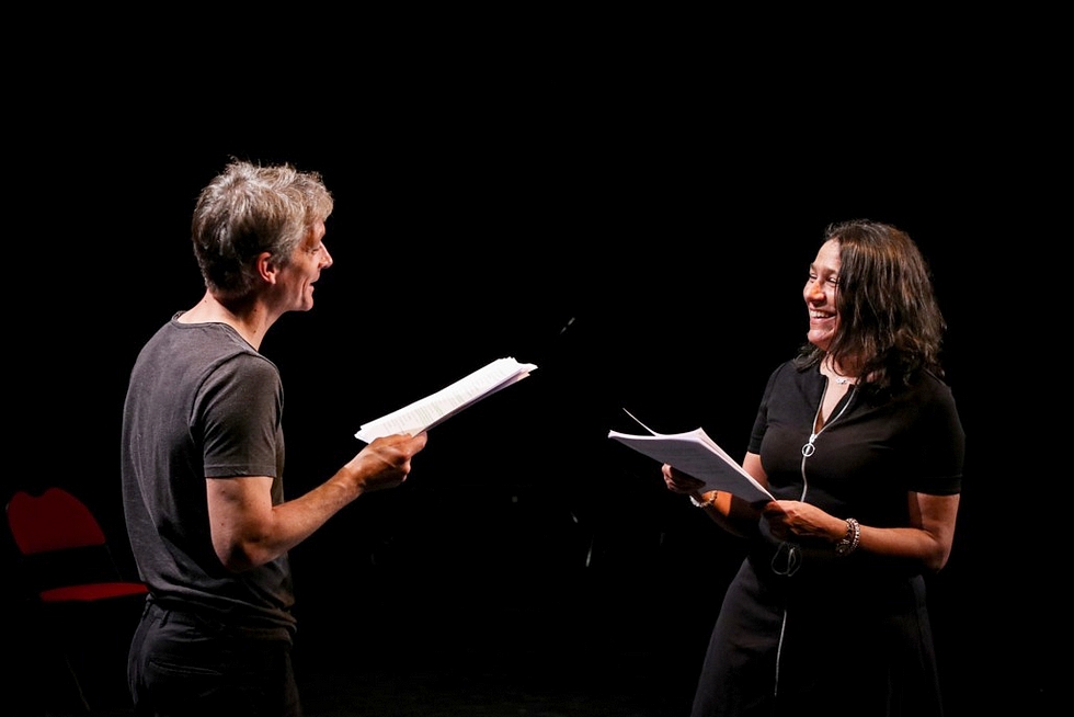 Fabrice Gaillard et Valérie Durin © Lina-Jaade Soulard.