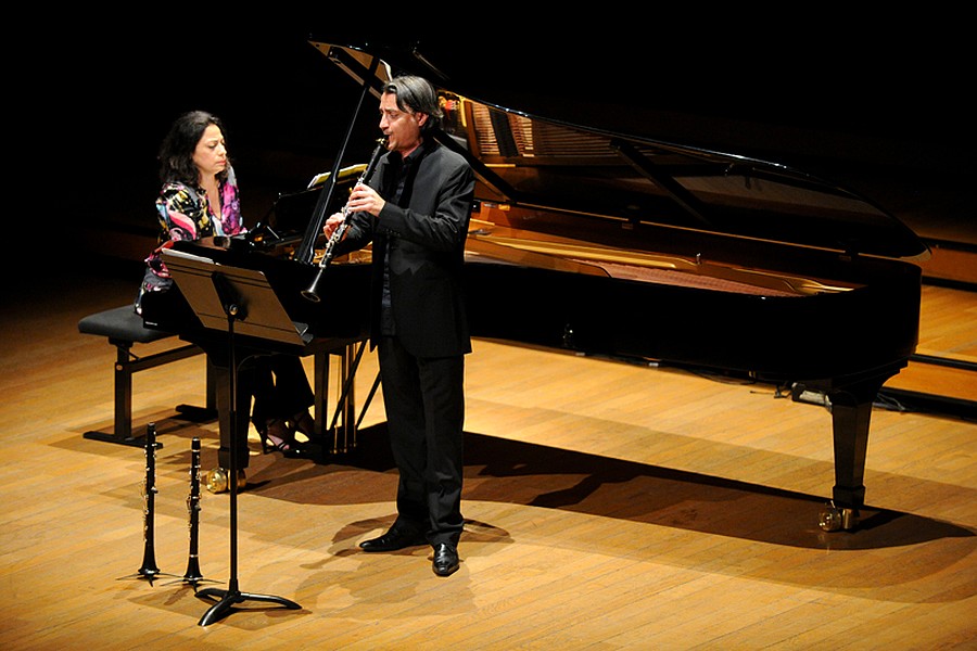 Marcella Roggeri et Florent Héau, samedi 18 juin 2014 © Axel Coeuret/Flâneries Musicales.