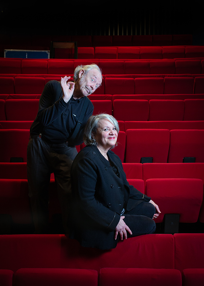 Gilles Defacque et Patricia Kapusta, 2021 © Richard Baron Light Motiv.