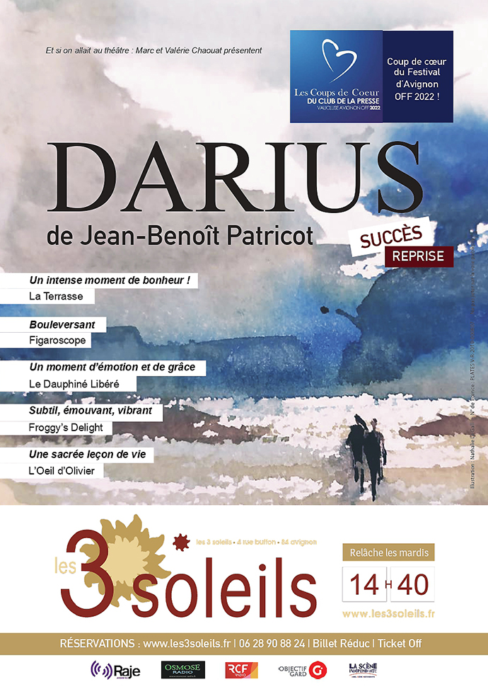 Avignon Off 2023 >> "Darius"