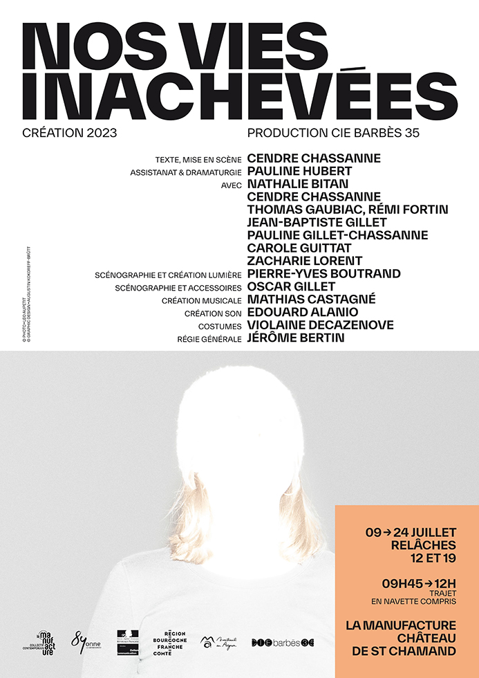 Avignon Off 2023 >> "Nos Vies Inachevées" Avignon Off 2023 >> "Nos Vies Inachevées"