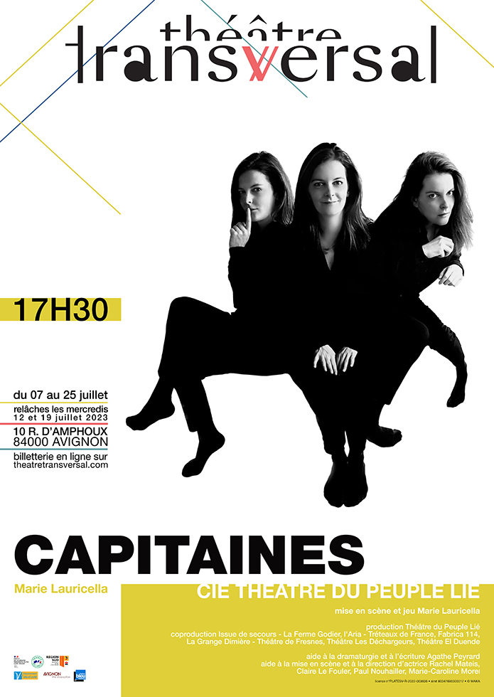 Avignon Off 2023 >> "Capitaines"