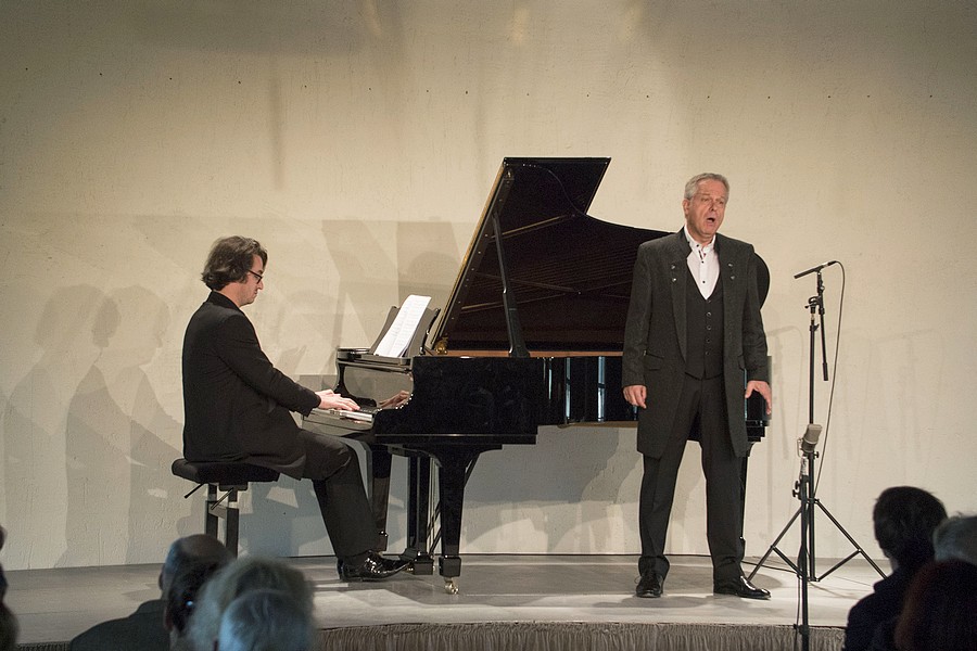 Christoph Prégardien et Daniel Heide au piano © DR.