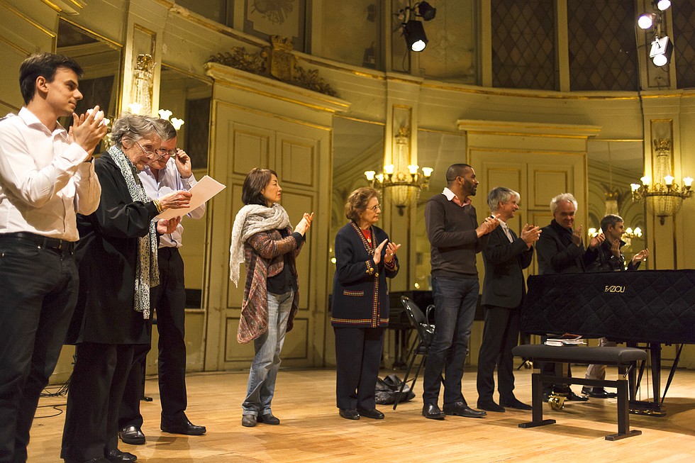 Remise des prix 2014, à l'institut © S. Quidet.