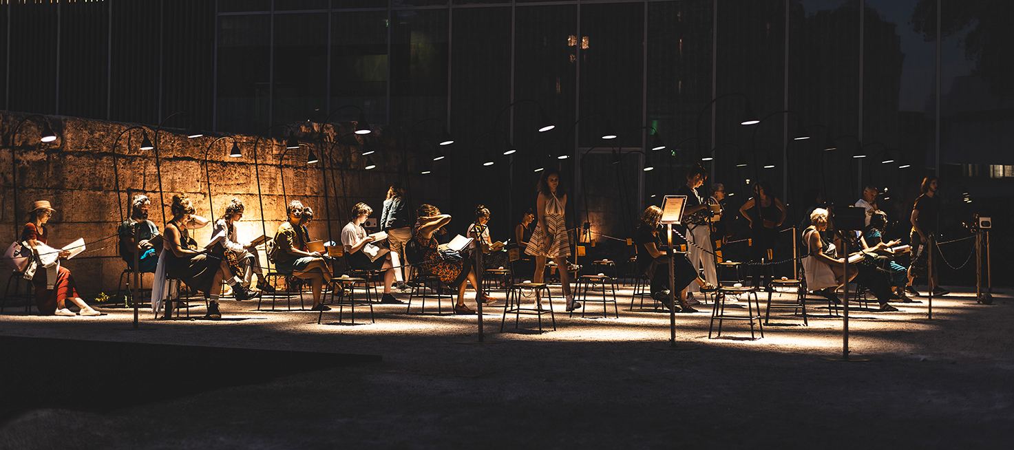 "Home/Land" par le Begat Theater, du 3 au 5 octobre © Loic Nys.