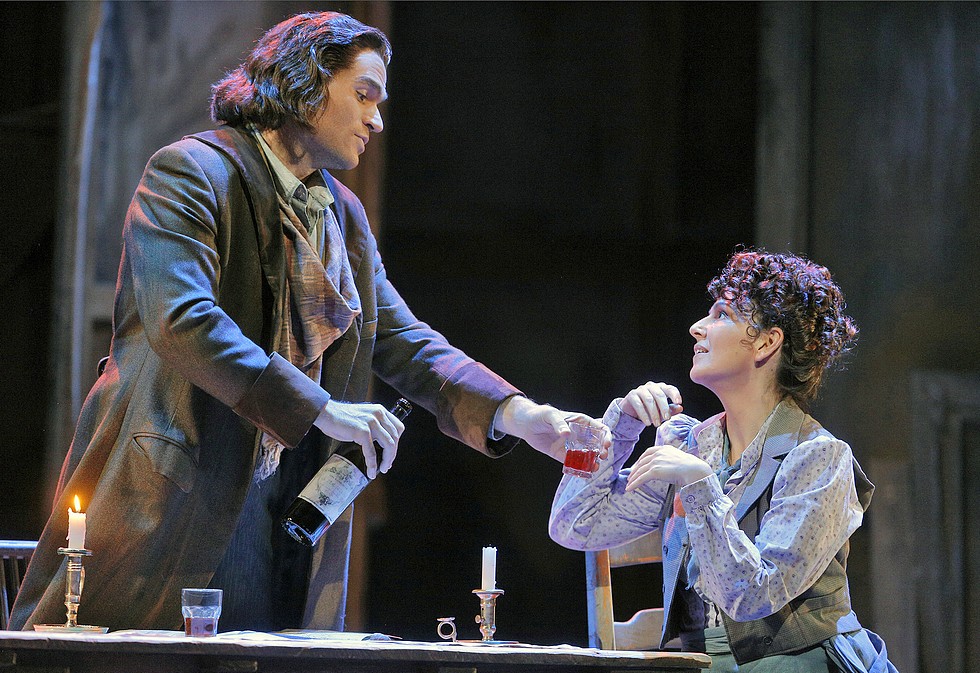 Michael Fabiano,  Rodolfo dans "La Bohème" © Cory Weaver.