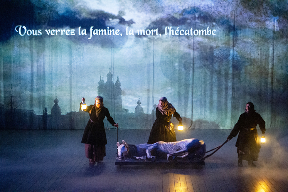 Répétitions novembre 2024 © Lucile Cocito - Archives Théâtre du Soleil.