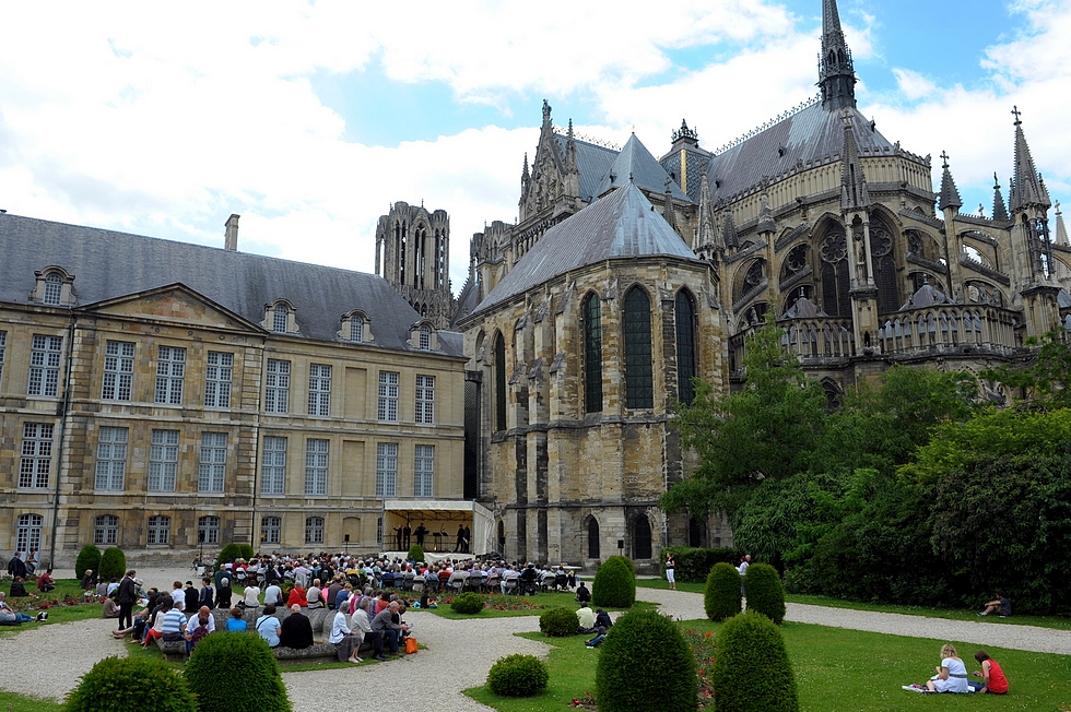 Concert au Chevet de la Cathédrale © Axel Coeuret.